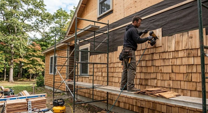 Wood Siding Installation in Exeter, NH