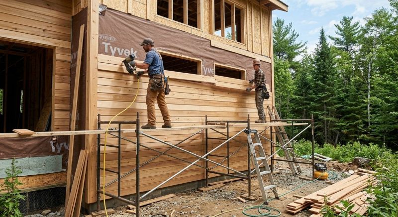Wood Siding Installation in York, ME