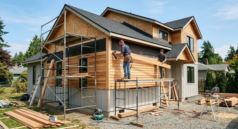 Wood Siding Installation in Salisbury, MA