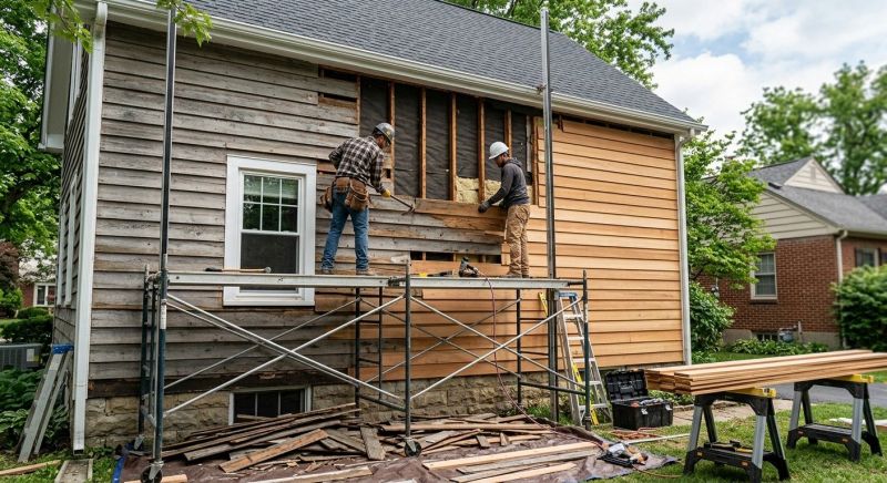 Wood Siding Replacement in Biddeford, ME